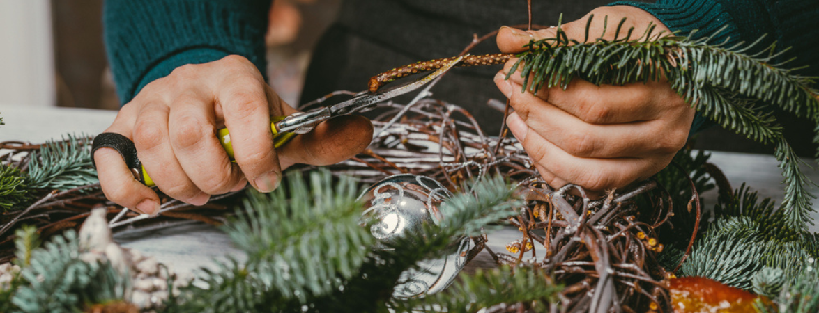 Tuincentrum De Schouw | Kerststukje maken