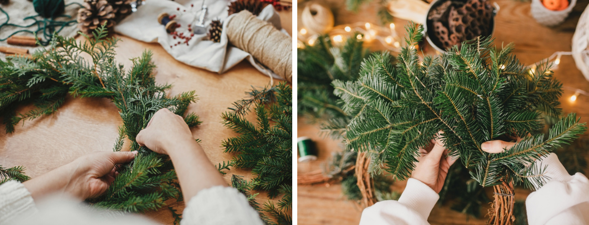 Tuincentrum De Schouw | Kerststukje maken
