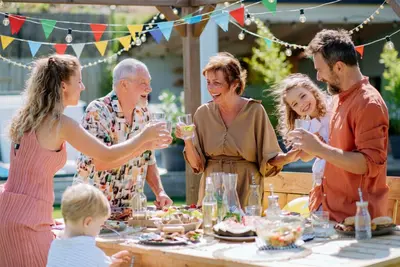 Organiseer een tuinfeest